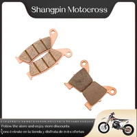 1 pair of universal mountain motorcycle spare parts front and rear brake pads a pair for multi style mountain road motorcycle pa