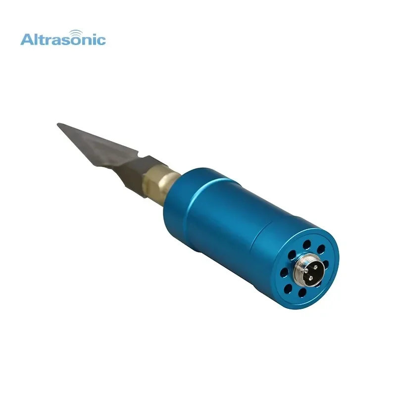 Высококачественный ультразвуковой нож для резки 25 кГц резак ткани станок