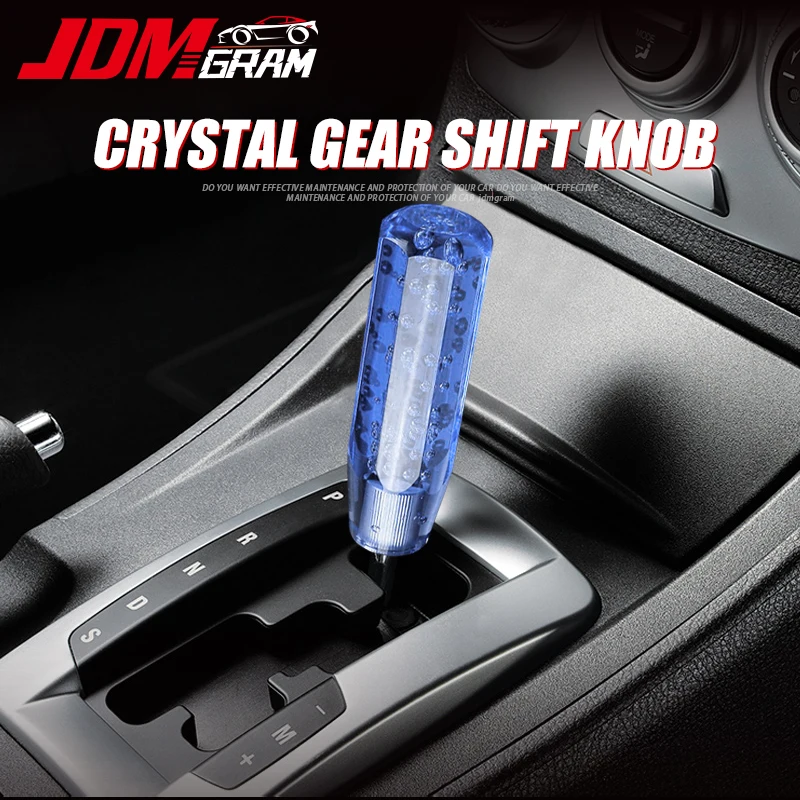 

Universal Car Gear Shift Knob Crystal Automatic Manual 10 15 20cm Stick Shifter Head Speed Up Handle Vehicle Auto Accessories