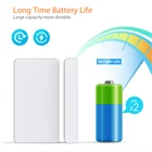 Оповещения от приложения Tuya, датчик безопасности Smartlife, Wi-Fi, датчик двериокна, поддержка Alexa Google Home