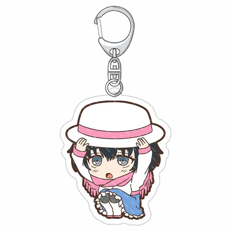 Брелок для ключей женский акриловый украшение вечеринки в японском стиле милый