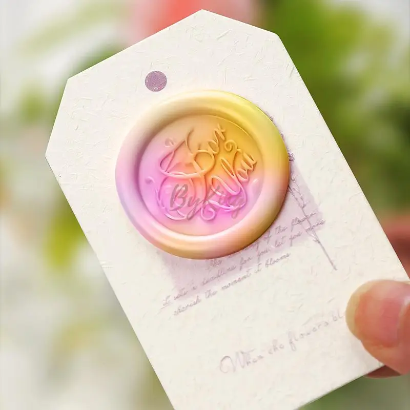 Высококачественный восковой штамп розовый Кот розмарин для вас набор голов