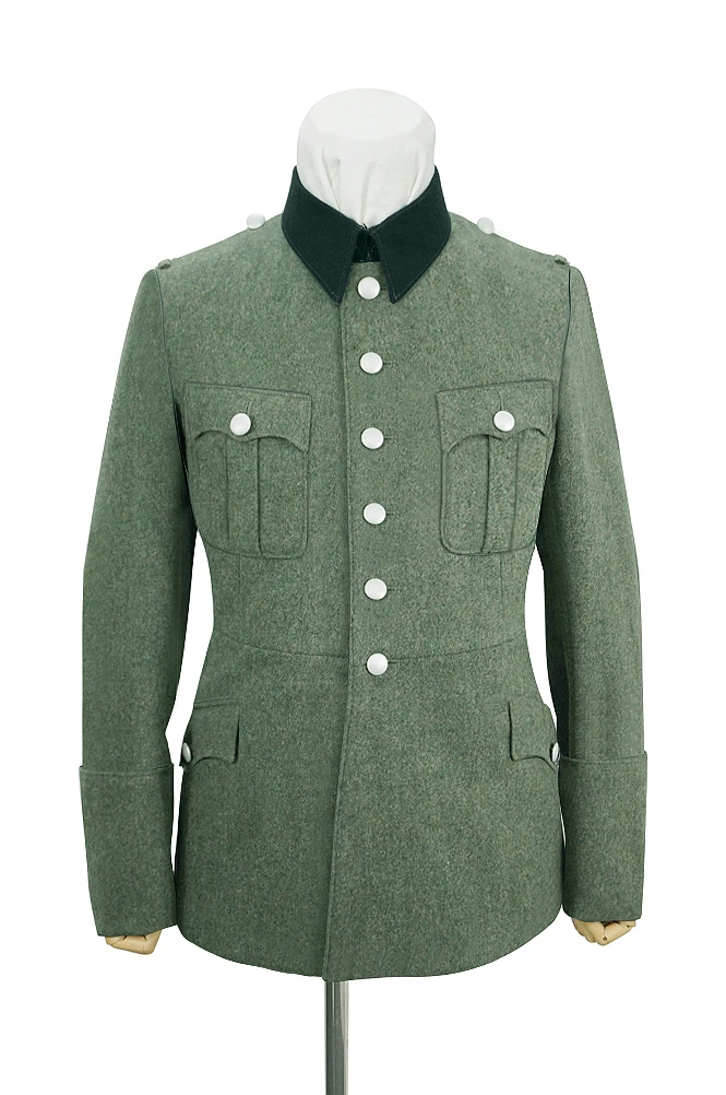 

GUWA-B008 WWII German Heer M28 General Officer Wool service tunic Jacket II