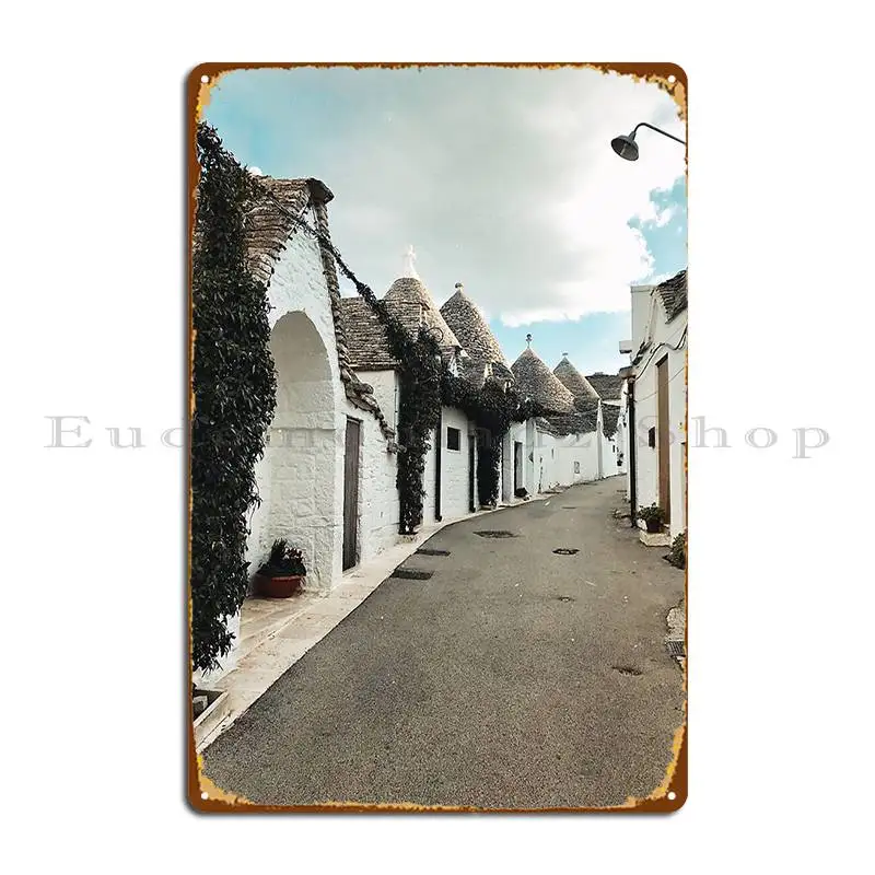Металлическая табличка Trulli Di