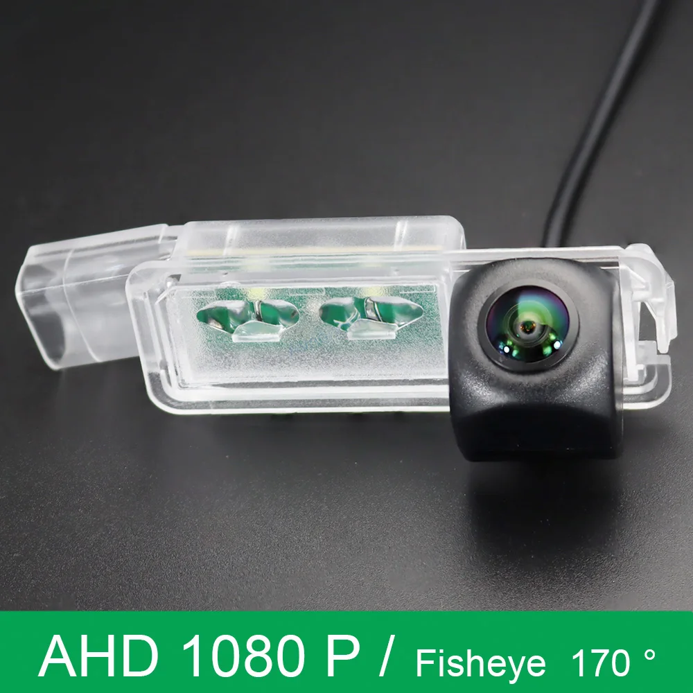 Камера заднего вида AHD 1080P 170 ° рыбий глаз для Volkswagen golf 6 7 MK6 MK7 2009-2021 Passat CC HD с