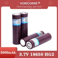 varicore original hg2 18650 3000mah rechargeable battery 18650hg2 3 6v discharge 20a dedicated power batteries