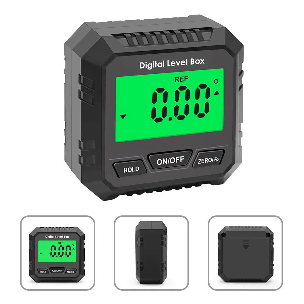 

Number Protractor Level Magnetic Angle Finder Digital Inclinometer Measuring Tool