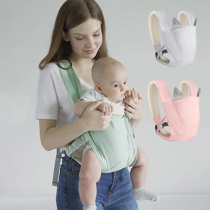 

Baby Carriers Newborn Sling Wrap Adjustable Infant Front and Rear Multi Dual-use Backpack Carrier Toddler Lightweight Kangaroo