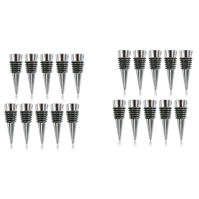 

Лучшая Винная пробка 20 шт., многоразовые аксессуары для экономии вина, набор стопоров для детской свадебной кухни, бара, подарок