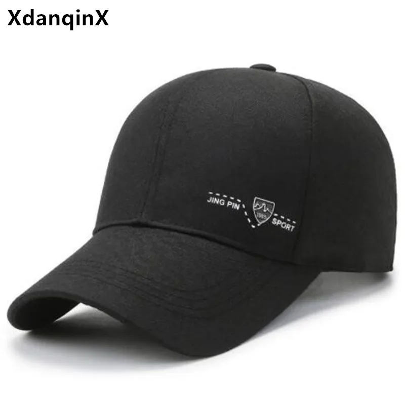 

Adjustable Size Men's Cotton Letter Baseball Caps Snapback Cap Casual Sports Hats New Spring Autumn Fashion Sunshade Tongue Cap