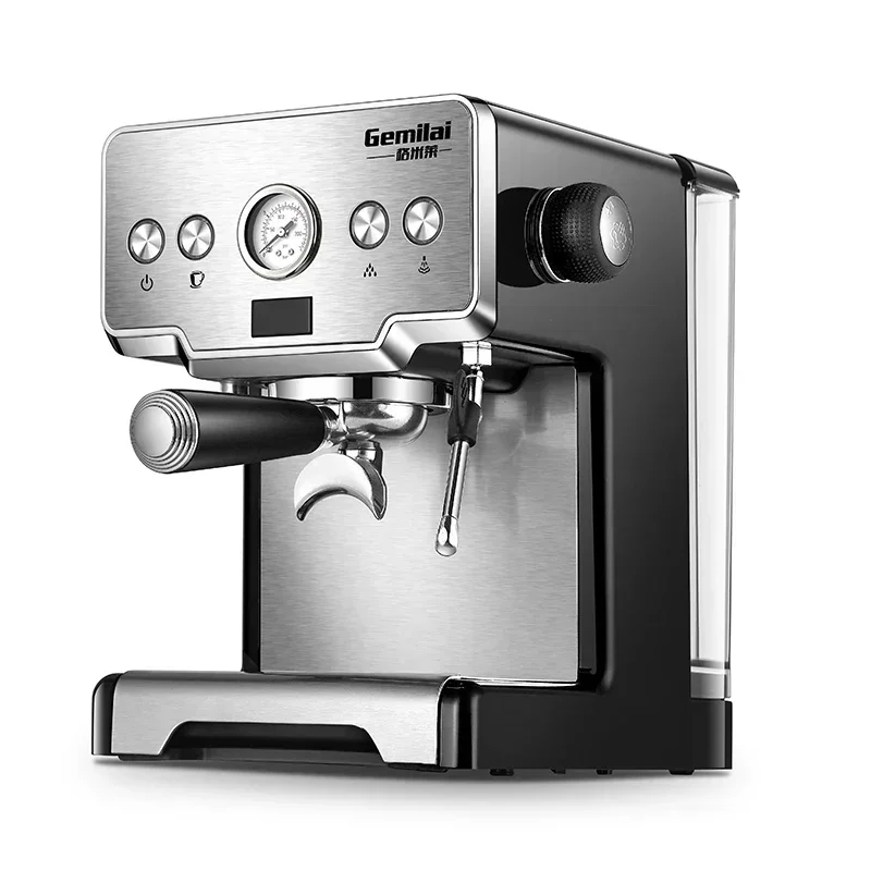 Gemilai CRM3605 Кофеварка для эспрессо домашнего офиса свежего молотого порошка с
