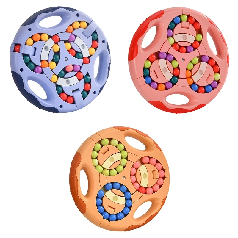 

Spinning Magical Beans Antistress Square Toys Anxiety Anti-Stress Autism Hand Fidget Toy Stress Relief Vent Toy