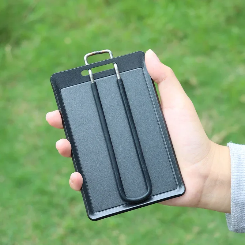 Маленькая сковорода для кемпинга уличная мини-портативная сковорода-гриль