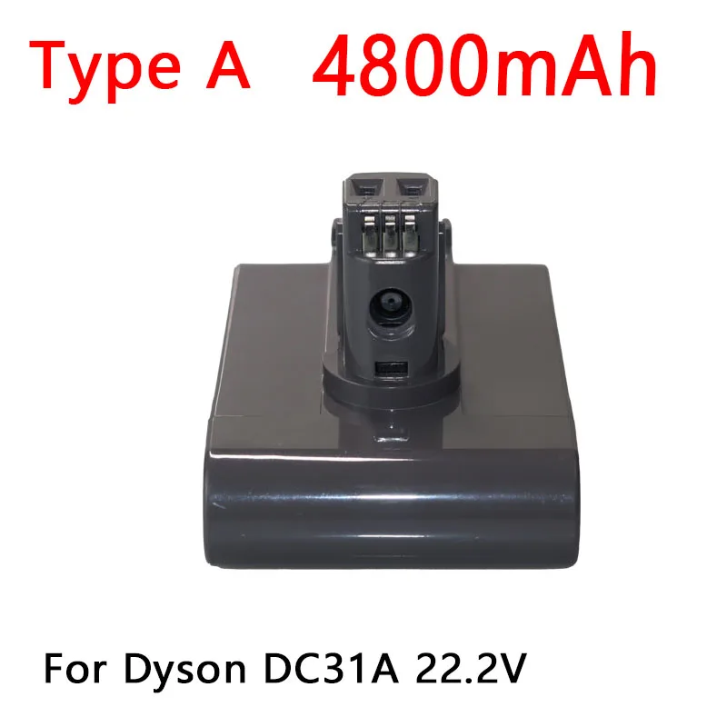 

22.2V 4800mAh DC31 Battery Replacement For Dyson DC34 DC35 DC44 DC45 917083-01 Battery Handheld Vacuum Cleaner Battery