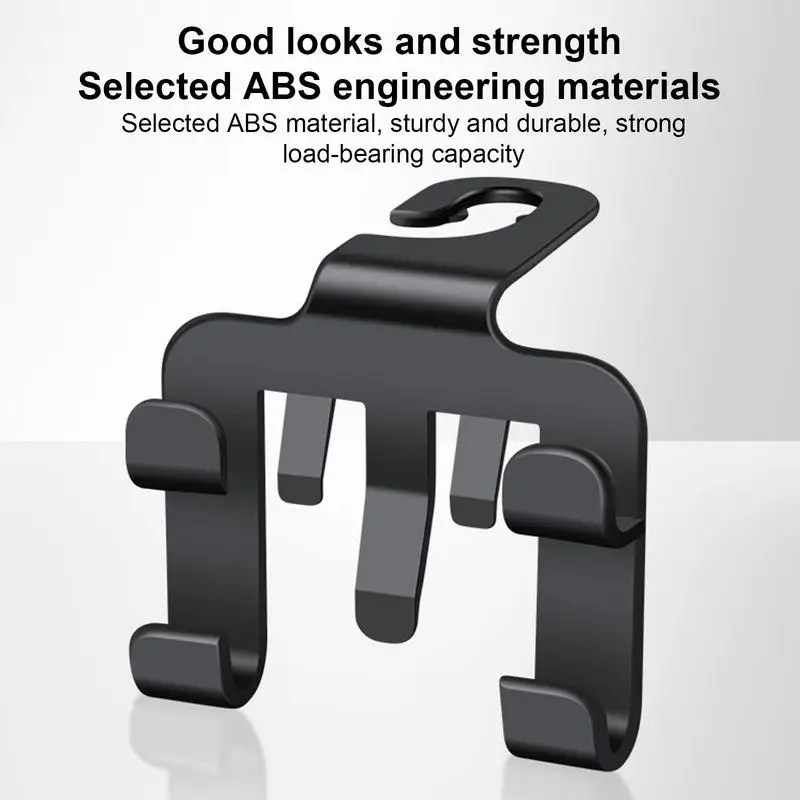 Мобильная вешалка для автомобильного сиденья Прочные крючки спинки Вешалка