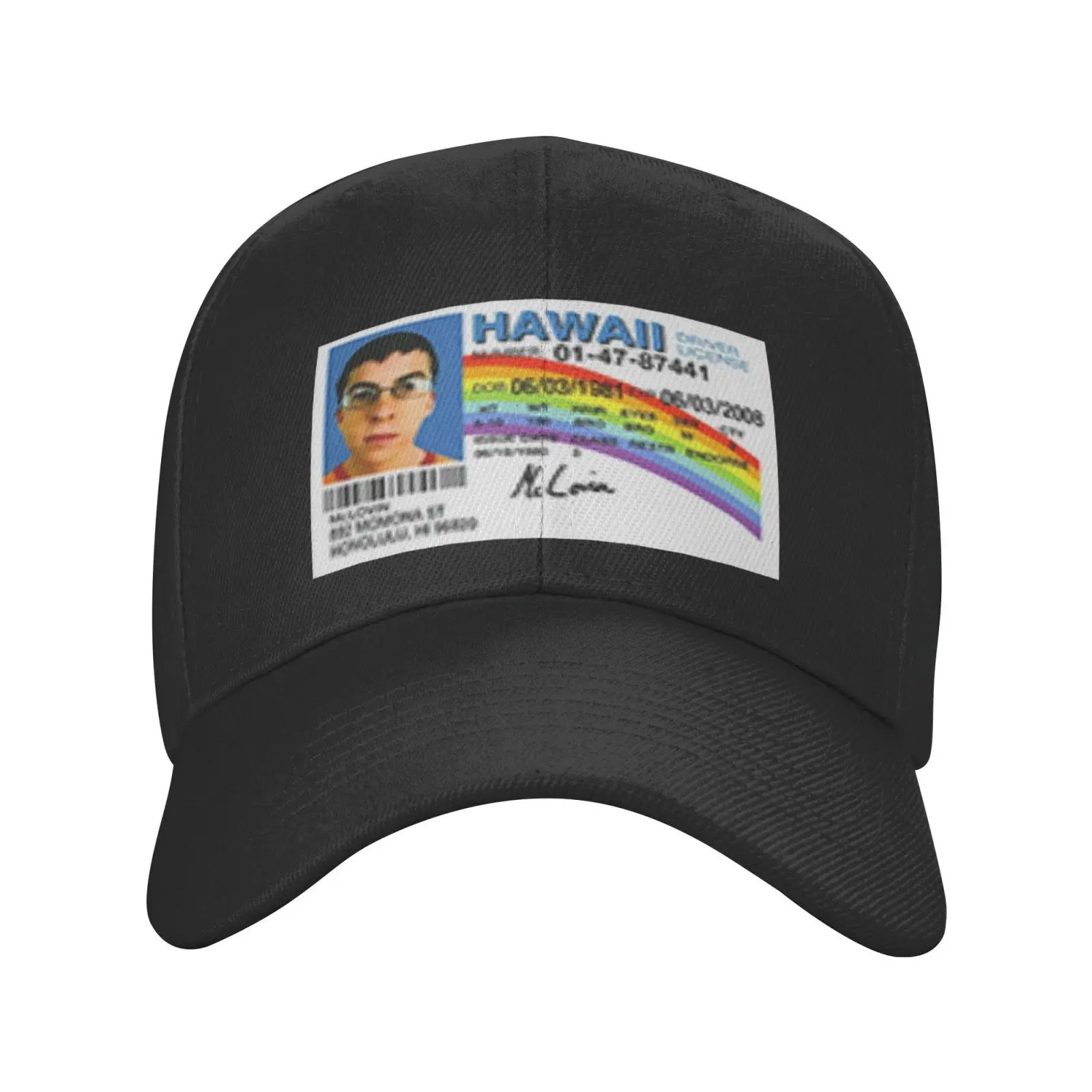 

Аутентичный суперплохой Mclovin лицензионный мужской берет для женщин и мужчин летняя бейсболка s дизайнерская шапка женская мужская кепка Ру...
