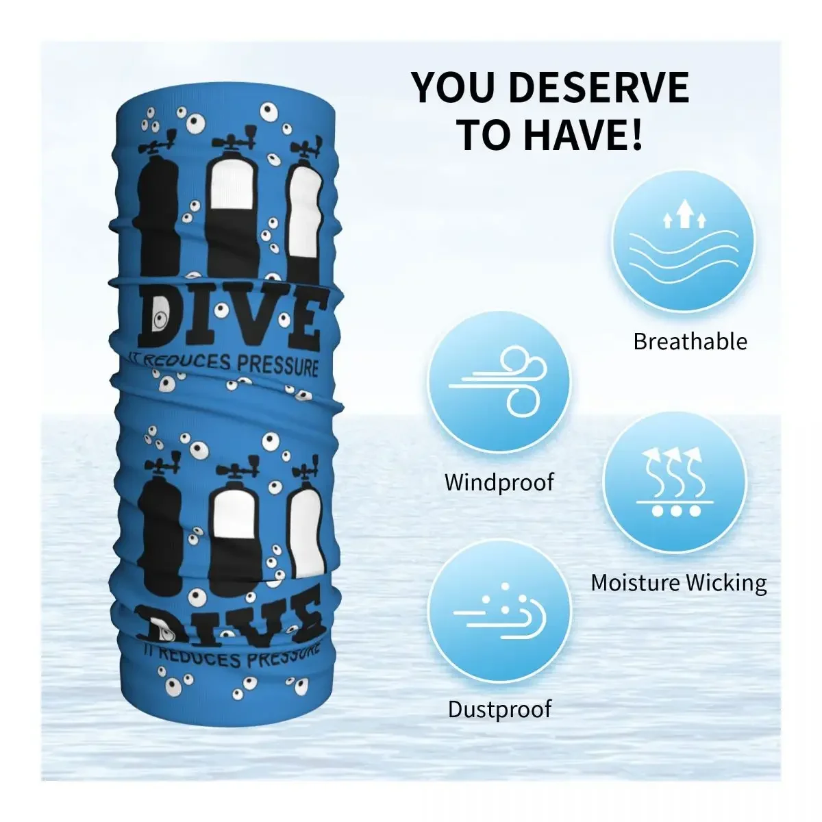 Бандана для подводного плавания обогреватель шеи женщин и мужчин зимний лыжный