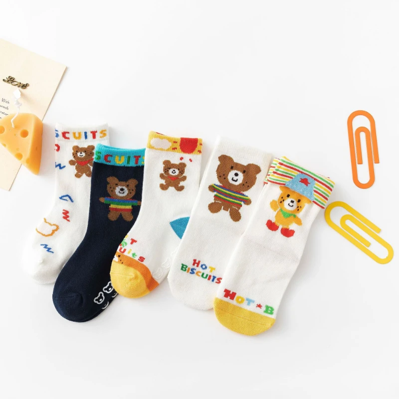 Cotton baby socks Children socks kid socks cute socks Middle Tube printed socks Perspiration breathable japanese fashion Casual