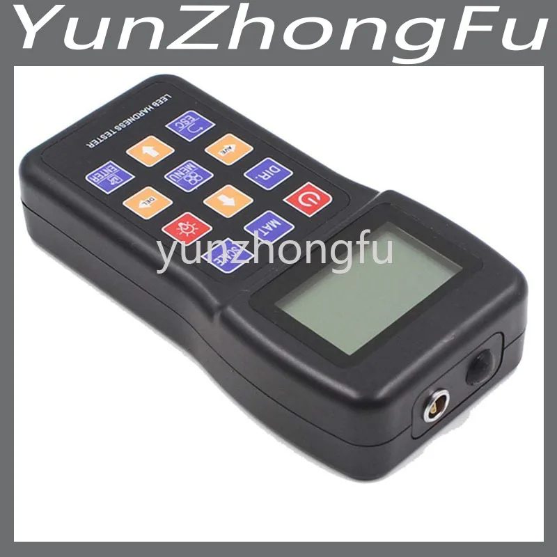 

Leeb Hardness Tester Meter 170 to 960 HLD Metals Durometer Tester HL HB HRB HRC HRA HV HS with Standard D Type Impact Device