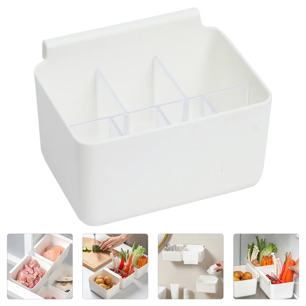 

Fridge Box Organizer Storage Tray Bin Bins Container Freezer Hanging Doorpantry Egg Kitchen Refrigerator Condiment