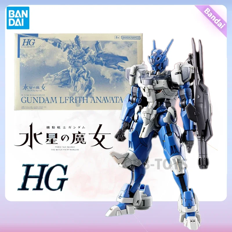 В наличии BB BANDAI Original HG 1/144 Аниме Mobile Suit The Witch From Mercury GUNDAM LFRITH ANAVATA Сборный комплект