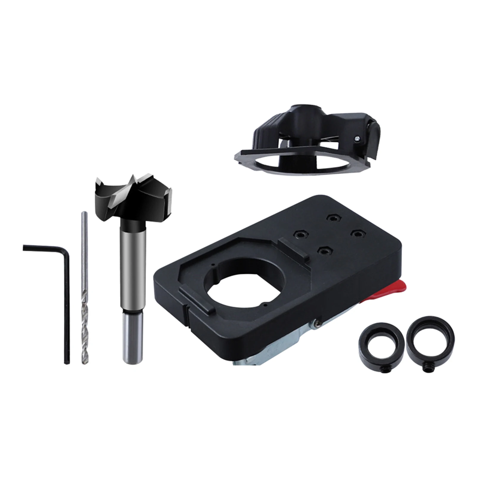 

Hand Tools Hole Guide ABS Home Accurate Practical Cup Style Lightweight Bit Hinge Drilling Jig DIY Woodworking Door Cabinets