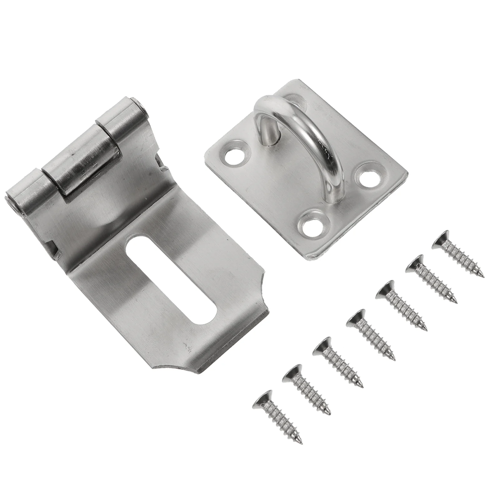 

Heavy Duty Padlock Double Padlock Hasp Door Hasps Right Angle Door Clasp Gate Hasp