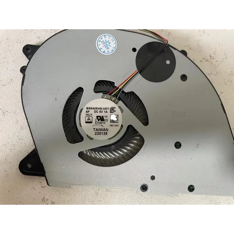 Охлаждающий вентилятор процессора для ноутбука MSI Modern 14 C11M MS-14J1 14J1 15HK BS5405HS-U5Y DC 5 В 1