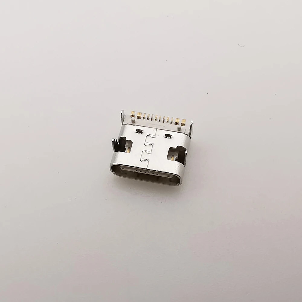 

10 шт. USB Type C женский разъем 16-контактный белый