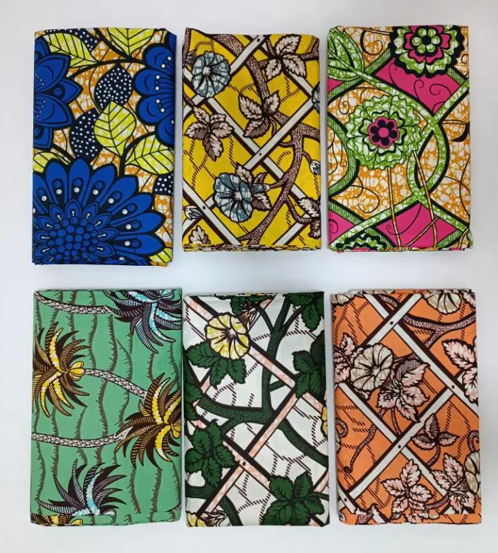 Настоящий воск ткань с принтом голландский Африканский наряд из 100% хлопка | Дом и