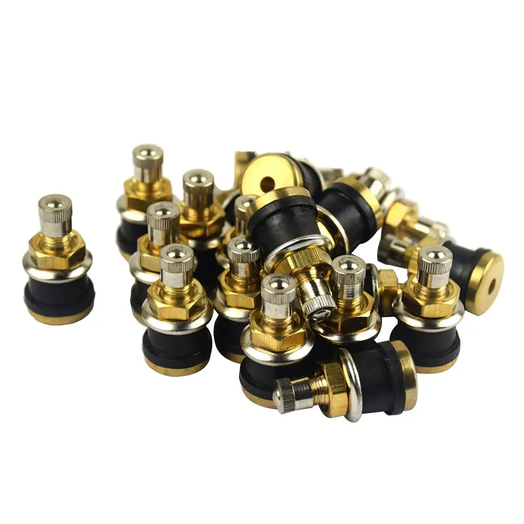 Универсальный зажим в бескамерном клапане болт шине 20 шт. TR575 стержни клапанов