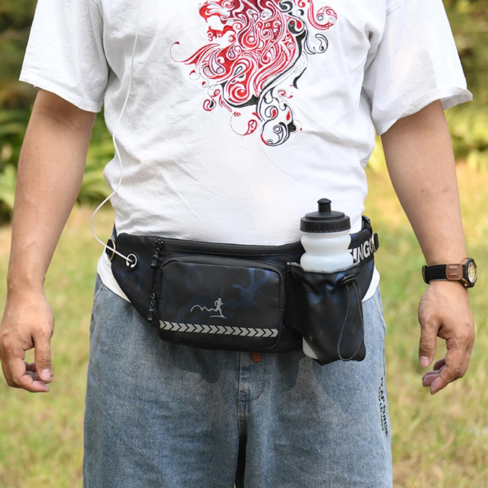 

Сумка-Антивор из ткани Оксфорд, светоотражающий пояс для телефона с отверстием для наушников, легкий портативный Воздухопроницаемый чехол для занятий спортом на открытом воздухе