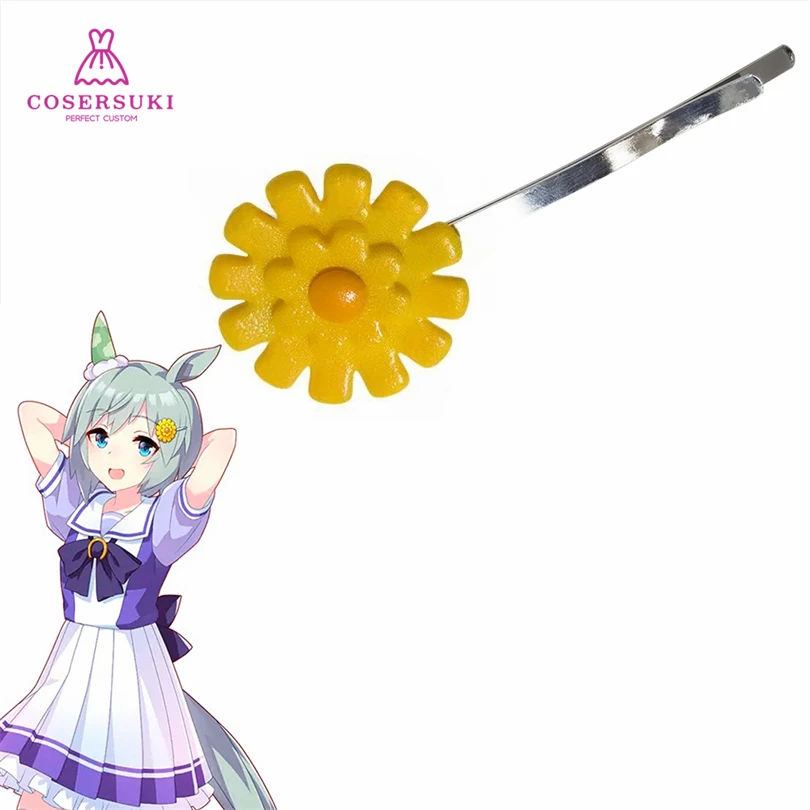 Фото Uma Musume Pretty Derby Seiun Sky Косплей Головные уборы Хэллоуин Карнавал Конвенция 3D Печать Аксессуары для волос №1