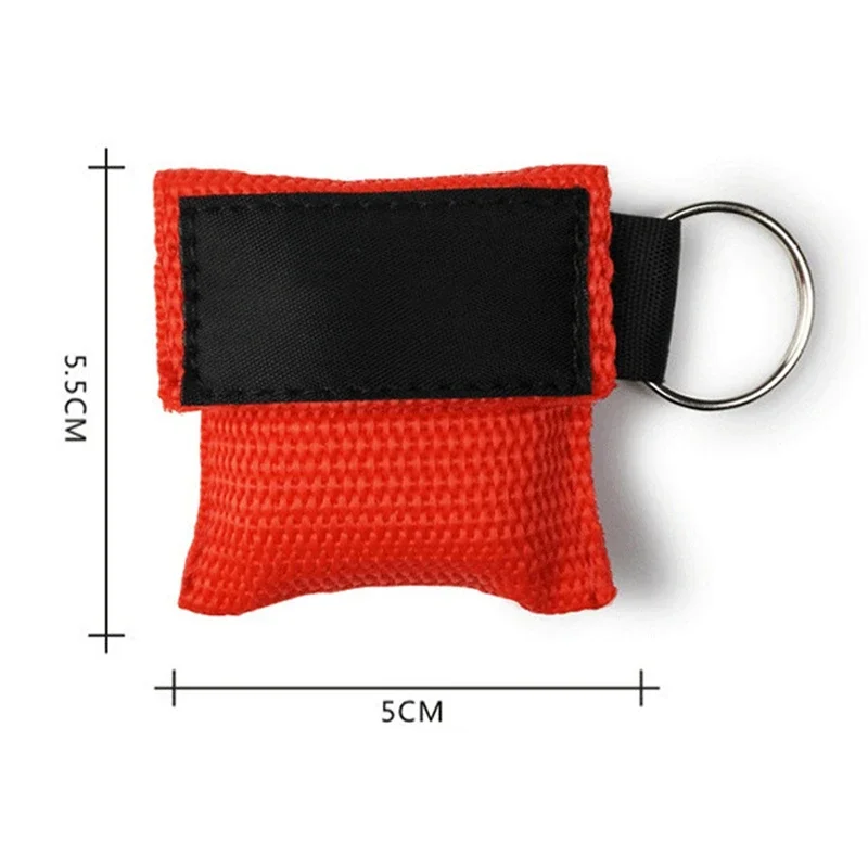 1 шт. маска для лица СЛР брелок ключей аварийный комплект защитные маски