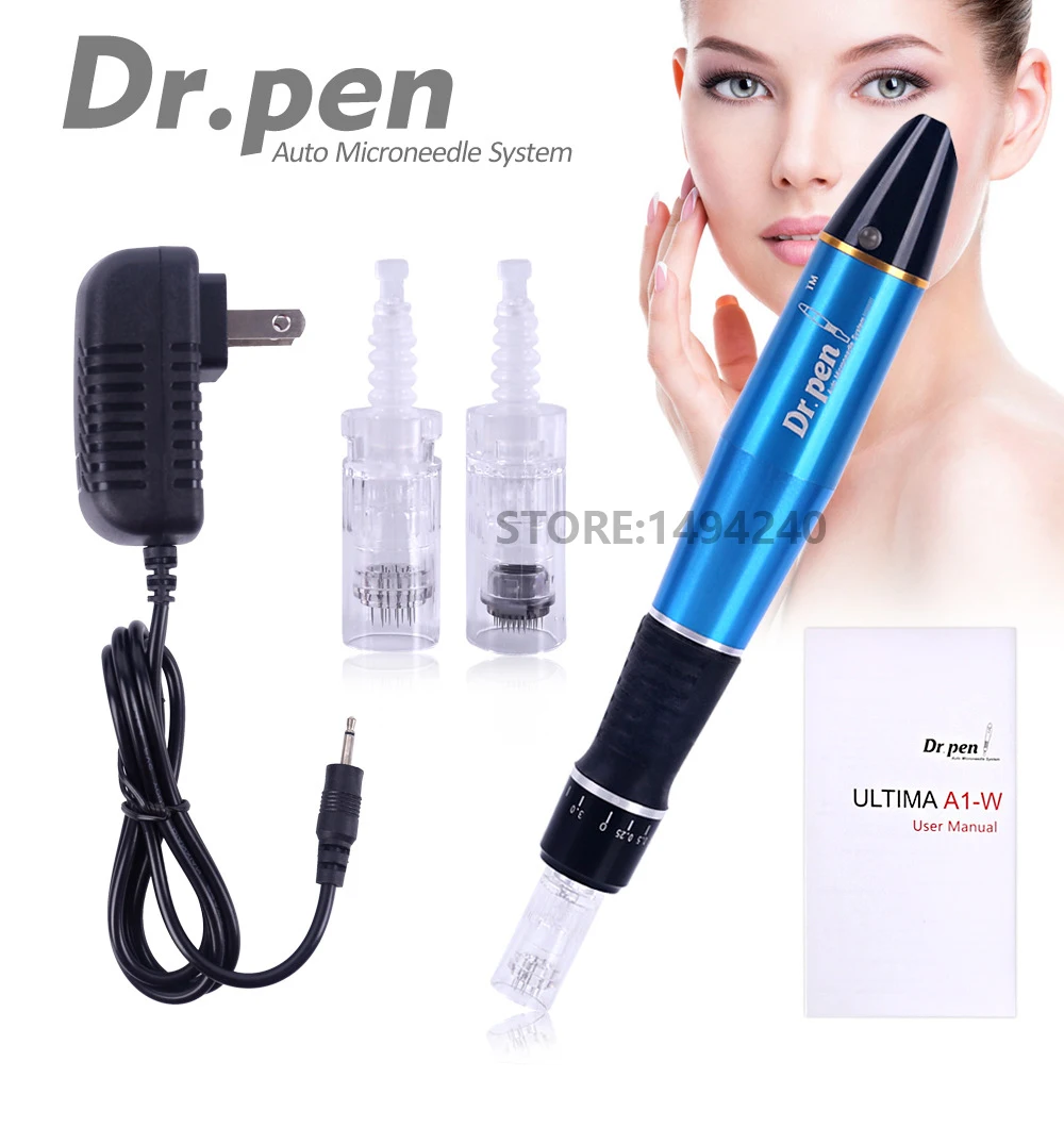 

Sdotter Dr.Pen Ultima A1 Electric Derma Pen Skin Care Kit Tools Micro Needling Pen Mesotherapy Auto Micro Needle Roller with 12