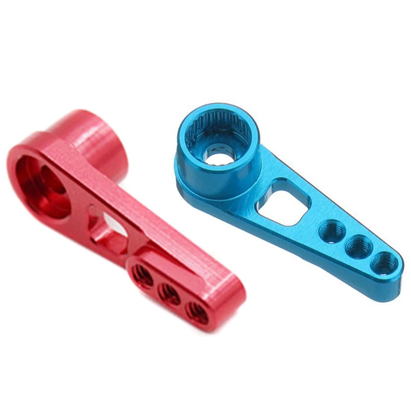 

Сервопривод для Wltoys A949 A959-B A969 A979 K929, 2 шт., 25T, запчасти для радиоуправляемых автомобилей, синий и красный