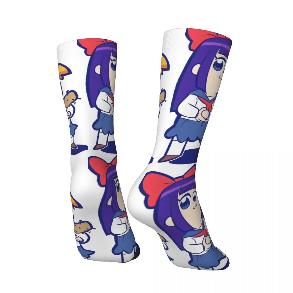 Носки мужские компрессионные смешные сумасшедшие в стиле хип-хоп винтажные