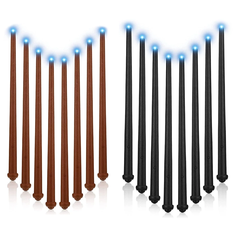 

8 Pieces Light Up Wand Magic Light And Sound Toy Wizard Wands, Illuminating Wand, Party Costume Accessory