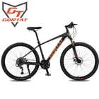 Горный велосипед GORTAT, 27,5 дюйма, 27 скоростей, велосипед Shimano, для бездорожья, для взрослых, для мужчин и женщин, двойные дисковые тормоза