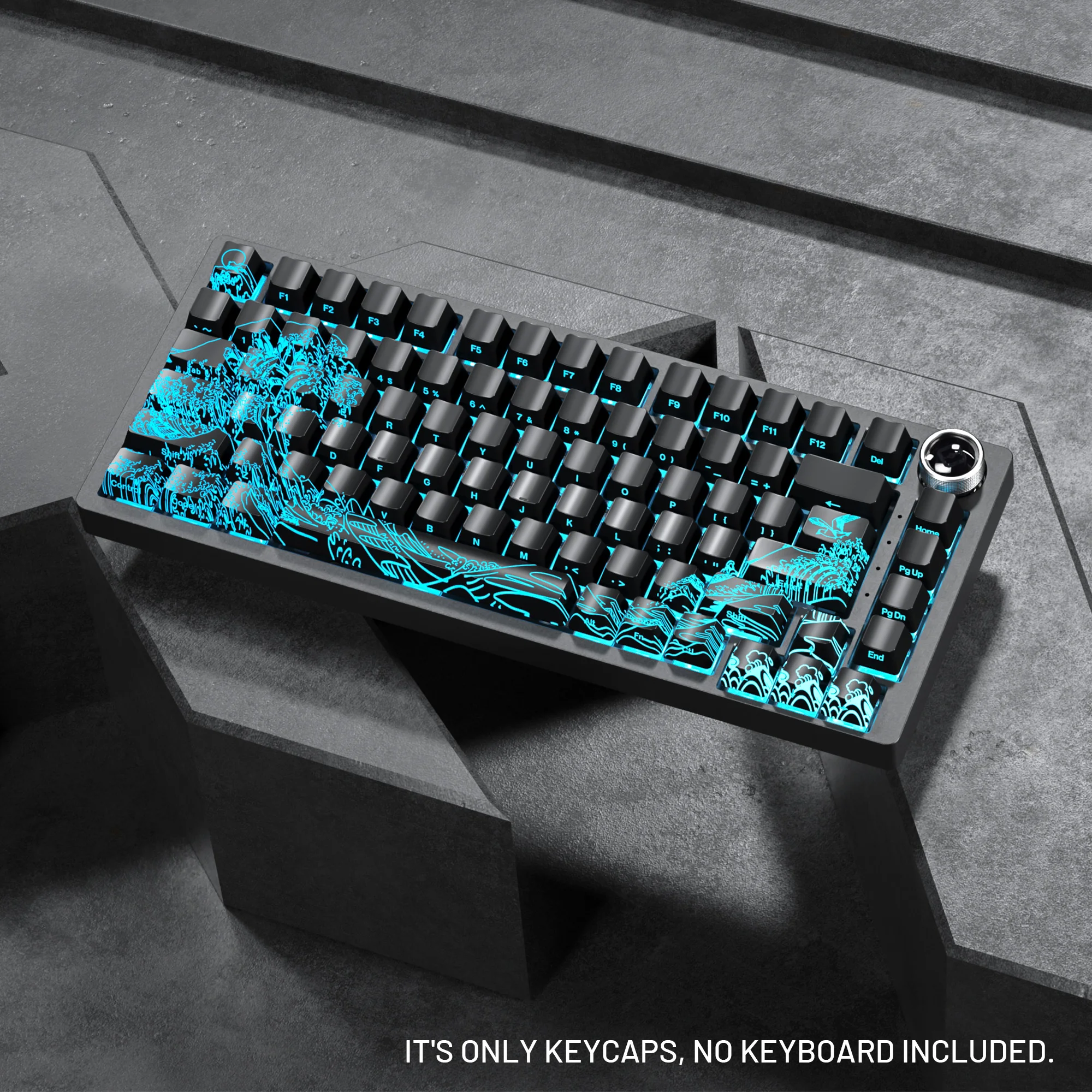 XVX Kanagawa 2.0 набор клавиш черных IMD-Tech 61 клавиша