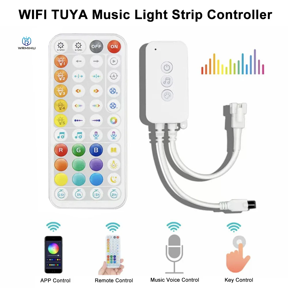 

RGBIC Wi-Fi контроллер WRMIHU 44-key Symphony
