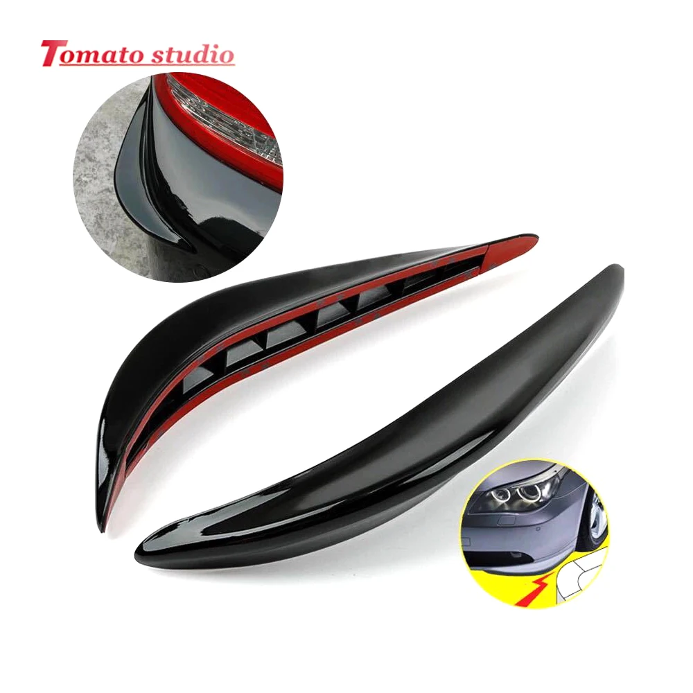 

Car Styling Universal Rubber Car Bumper Corner Protector Stickers Guards Buffer Trim Molding Anti-Scratch Protection Strip 2pcs