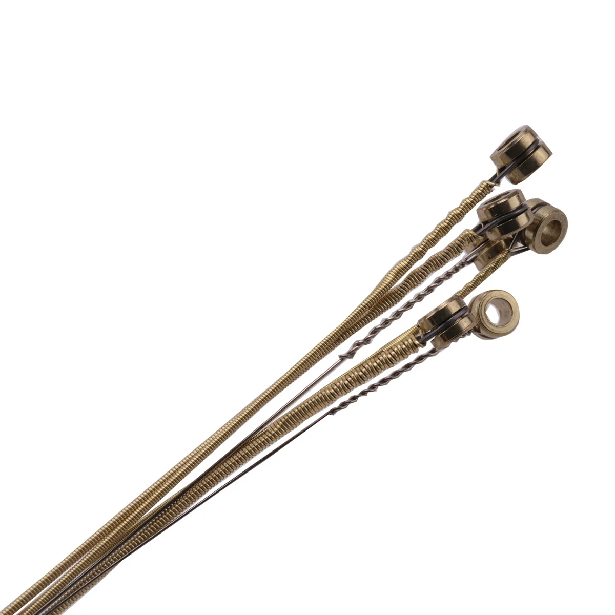 

2 Sets of 6 Guitar Strings Replacement Steel String for Acoustic Guitar Guitar Changing Tool