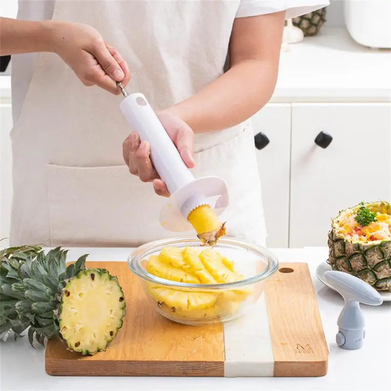 

Three-in-one Pineapple Artifact Pineapple Tool Spot Pineapple Core Pulling Device Peeling Core Pulling Kitchen Gadgets