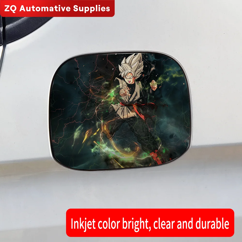 Автомобильная наклейка Son Goku заправочная крышка топливного бака