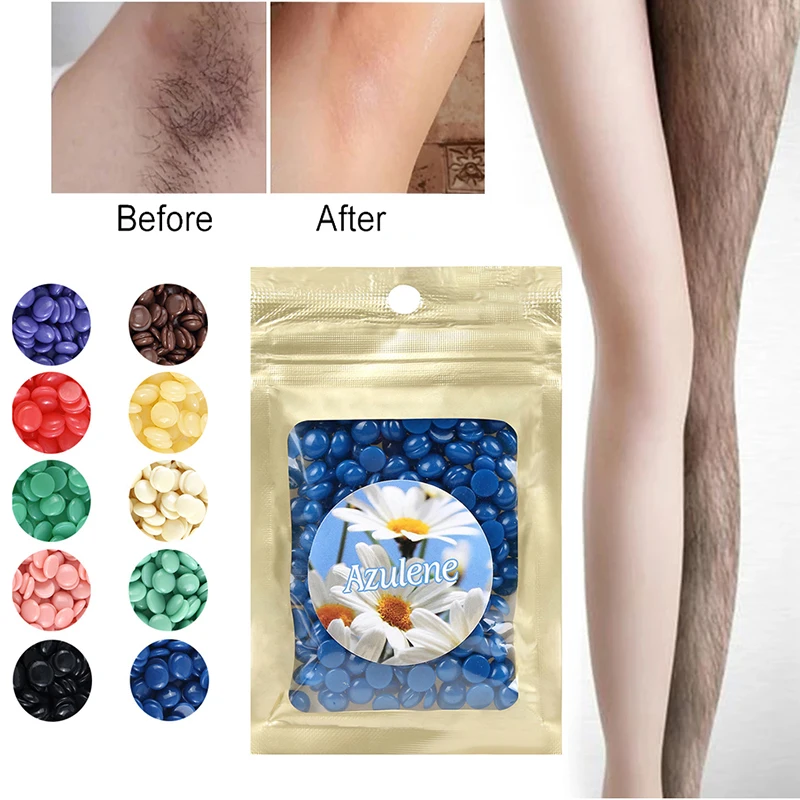 

Hair Removal Wax Beans Painless Film Hard Wax Bean Hot Film Wax Bead Depilatory Skin Care Depilatory Wax Body Beauty Tool