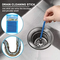 12pcs effective drain cleaning pipe cleaning sticks drain cleaner sticks sink clog remover drain unclogger drain odor eliminator