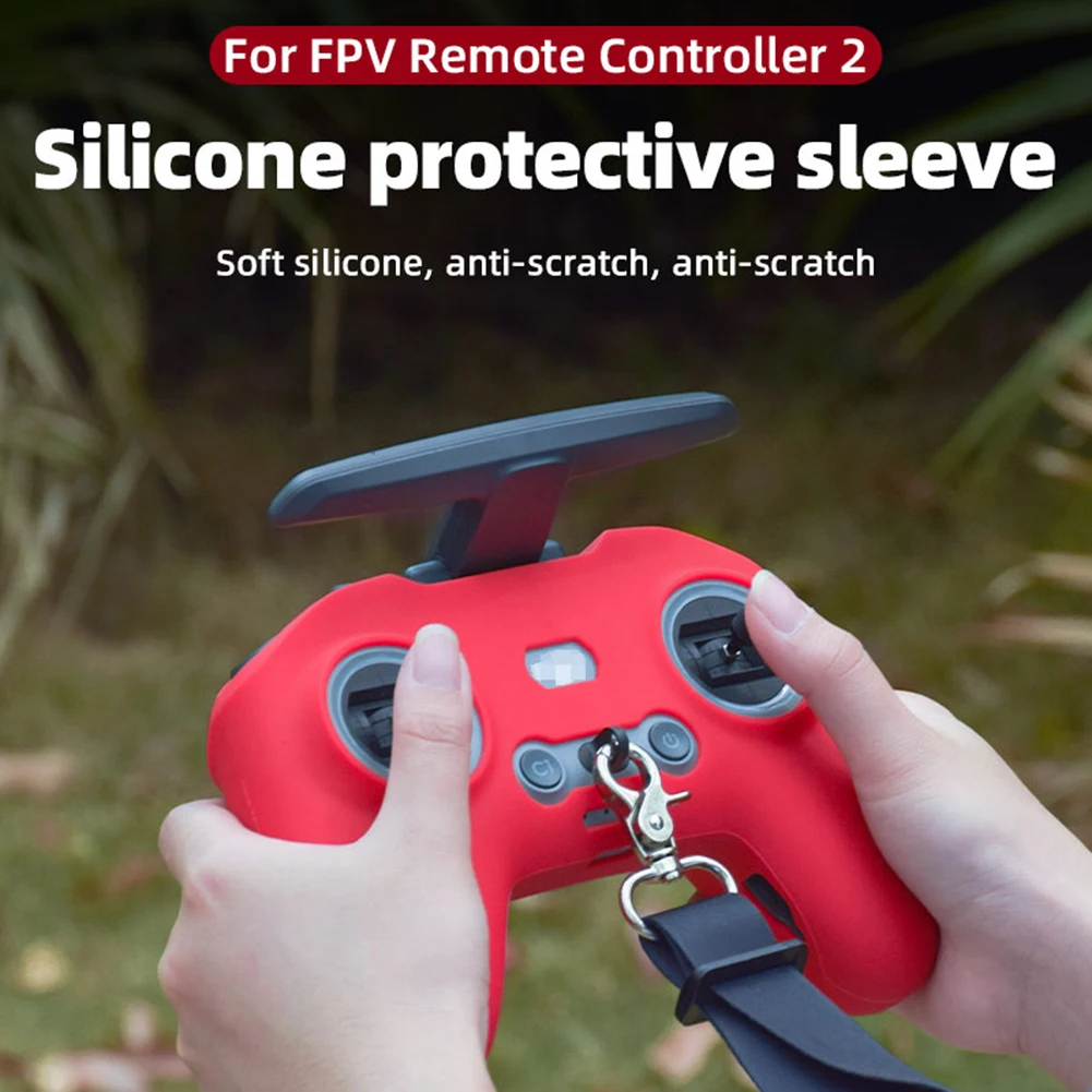 

Силиконовый защитный чехол с ремешком для пульта дистанционного управления Dji Avata защитный чехол для ручки DJI AVATA FPV