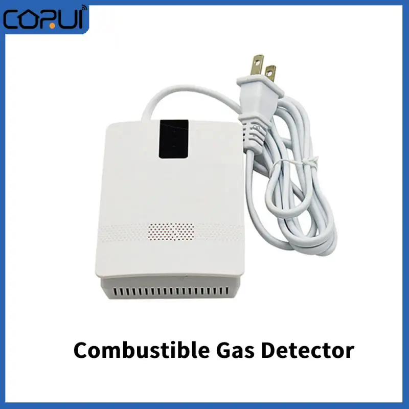 

CORUI Plug In Combustible Gas Detector Home Kitchen Natural/Liquefied Gas Leakage Sensor Independent Detection Leak Alarm System