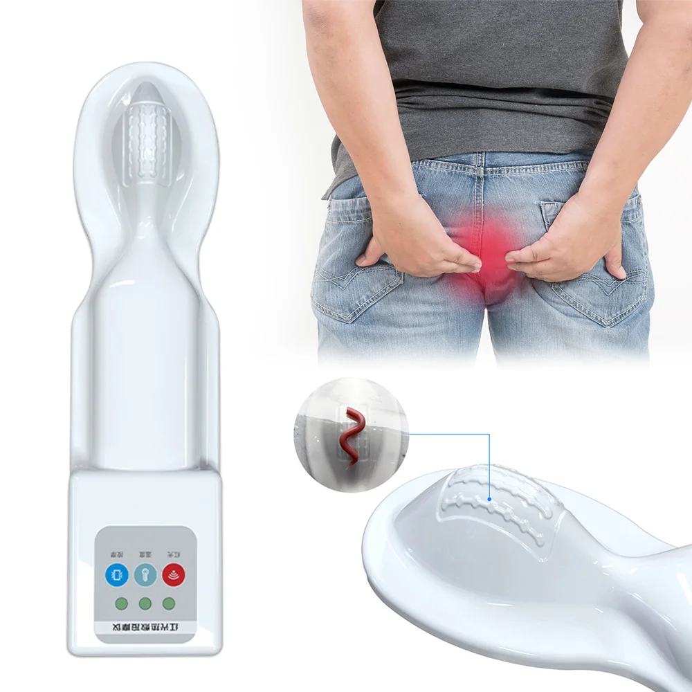 

Инструмент для массажа геморроя, нагревающаяся красная световая терапия для облегчения внутренней геморроидной стопы, облегчения боли, ус...